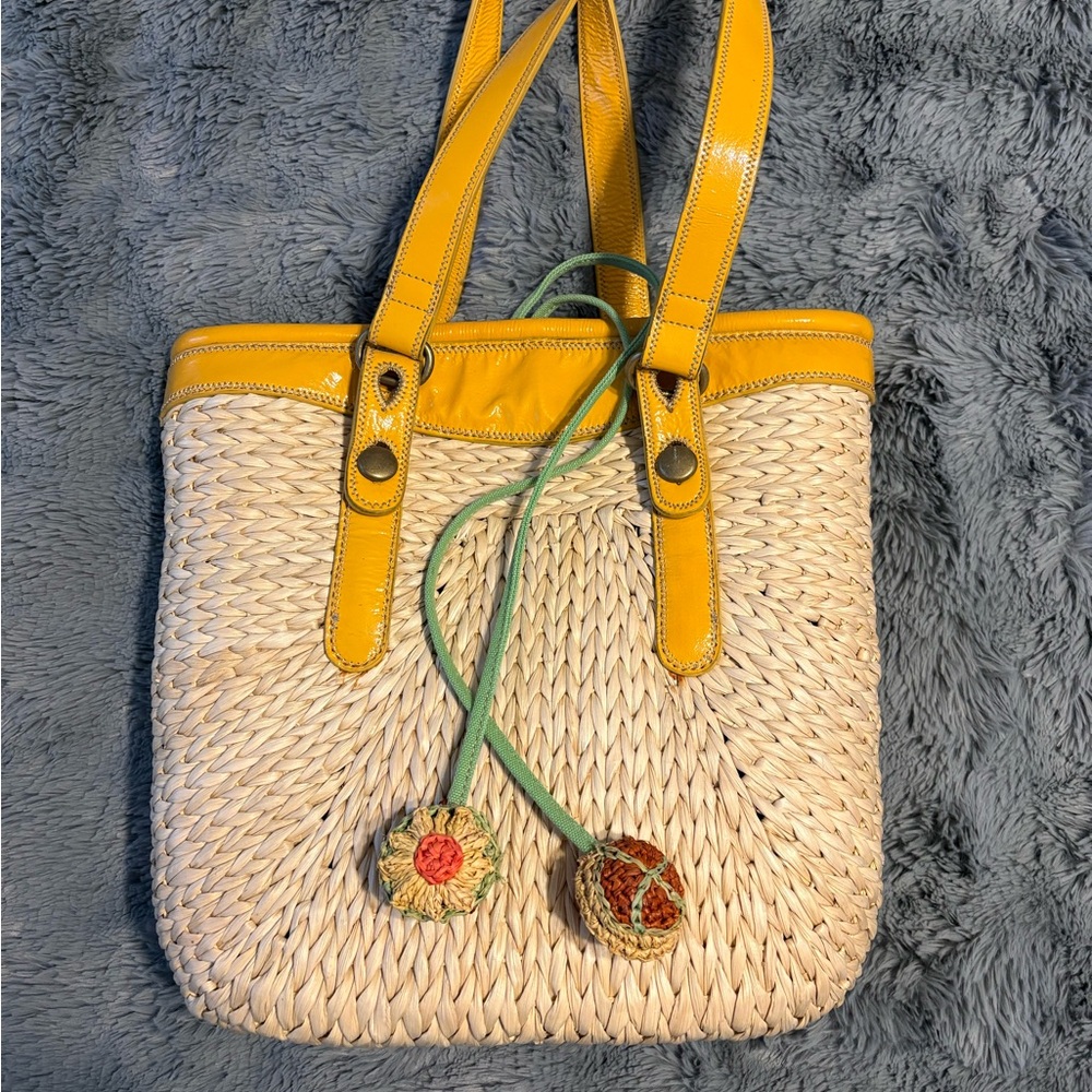 Lucky Brand Seagrass Shoulder Bag